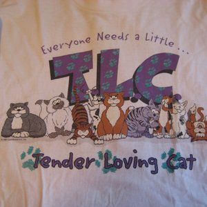 2 CAT T-SHIRTS SZ XXL